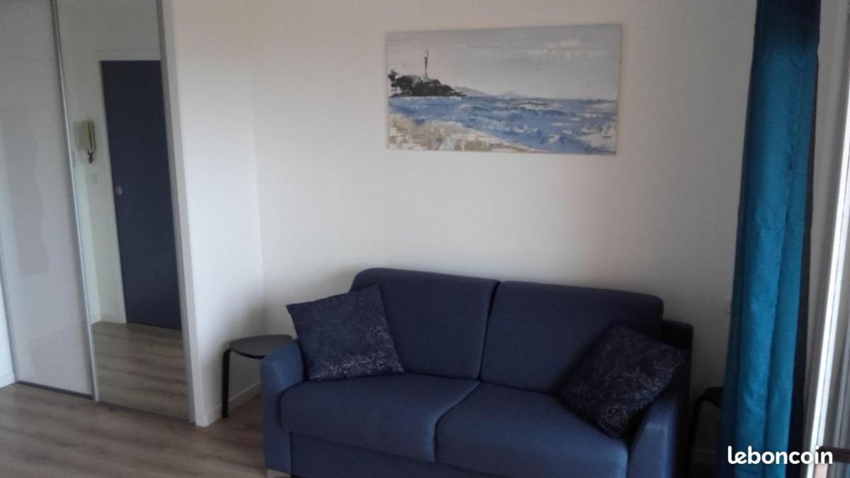 Anglet-Biarritz Studio Vue Mer - Terrasse + Garage المظهر الخارجي الصورة